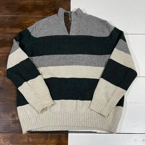 Vintage Chaps Knit Stripe Sweater